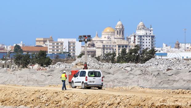 Cádiz, desde la nueva terminal de contenedores