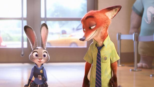 Fotograma de la película «Zootrópolis»