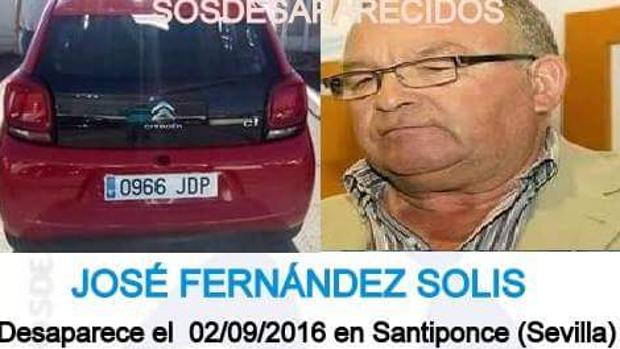 Encuentran el cadáver del vecino de Santiponce desaparecido desde el viernes