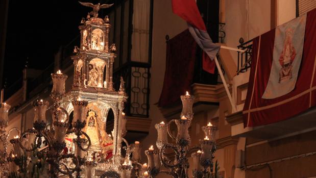 La Virgen de Aguas Santas Coronada procesiona desde las 22 horas