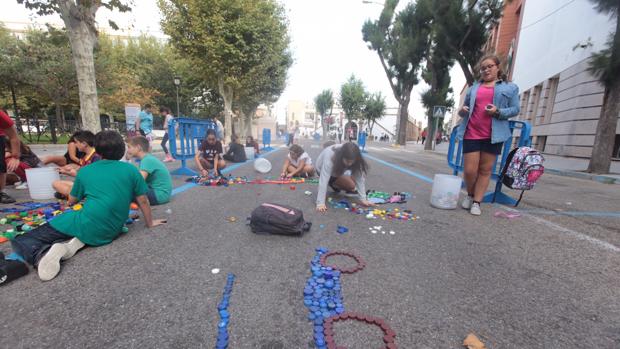 Hoy se corta el tráfico en la plaza de España en Cádiz