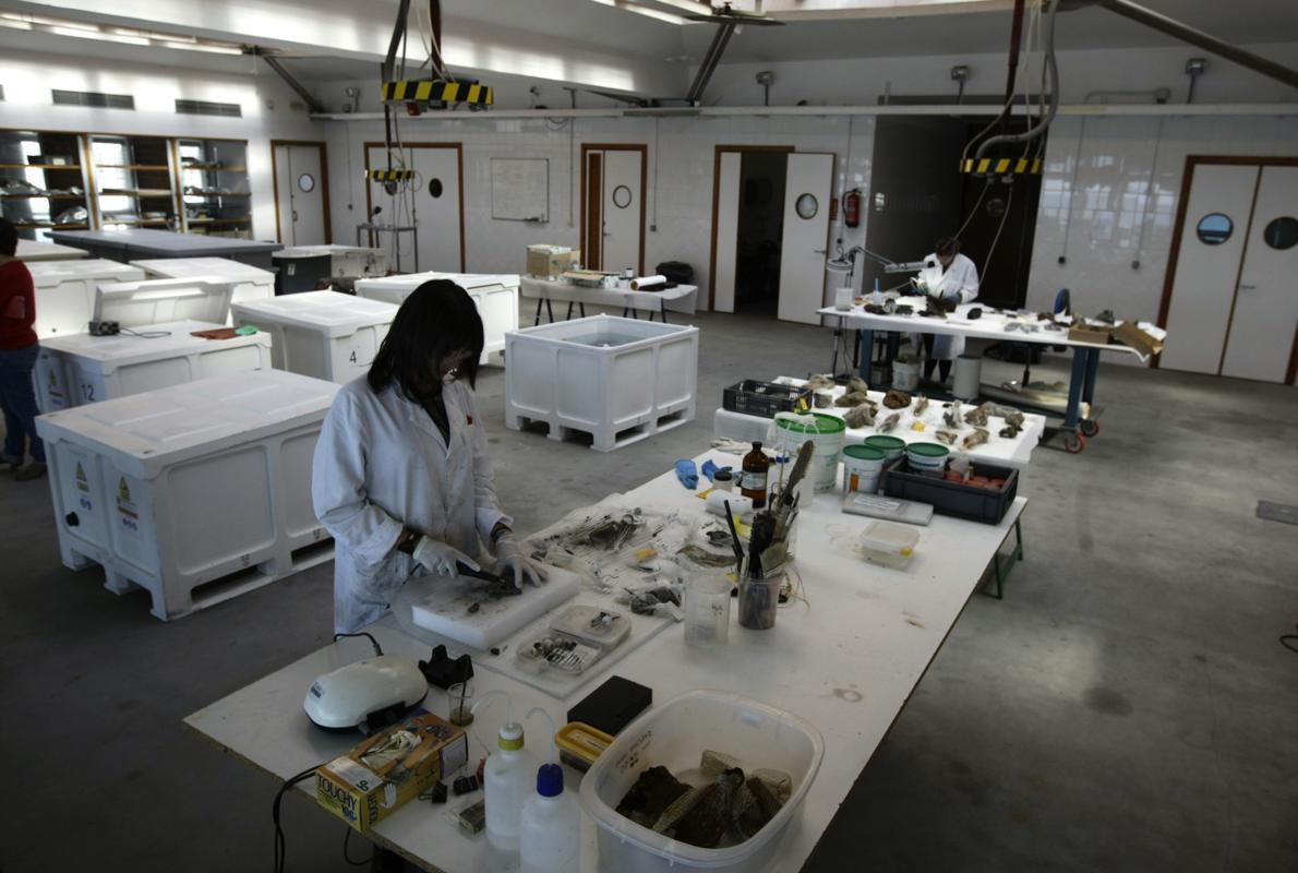 Instalaciones del Centro de Arqueología Subacuática