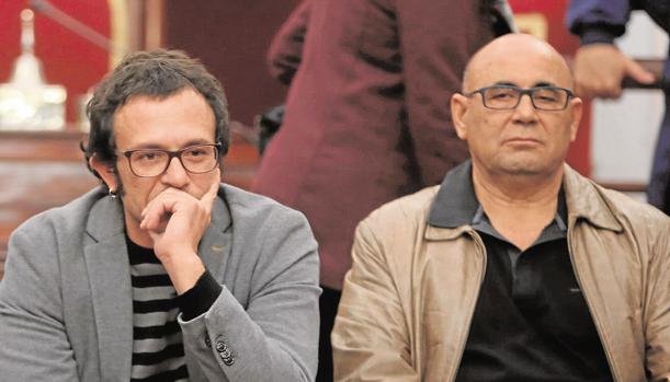 El edil que dimitió el pasado viernes, durante la presentación de una demanda en la Audiencia Provincial