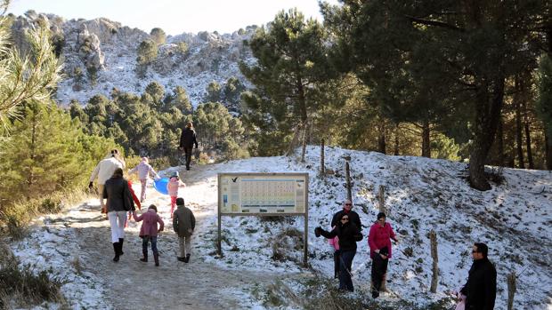 Activan el aviso amarillo en Cádiz por riesgo de nevadas