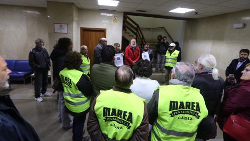 Primer intento de presentación de la Marea de Cádiz