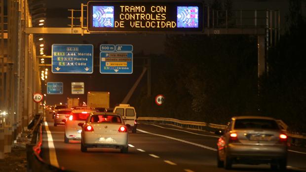 Las campañas para el control de velocidad son habituales en las carreteras andaluzas