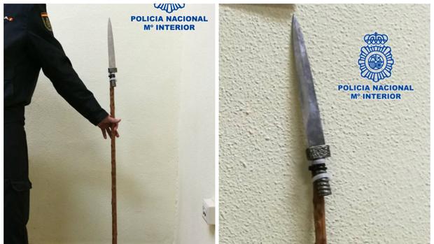 Detenido en Jerez por atacar con una &#039;lanza&#039; artesanal al empleado de un bar