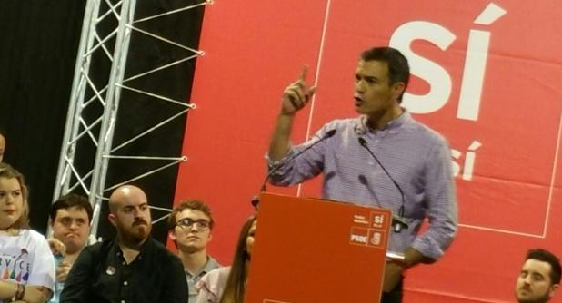 Pedro Sánchez: «Los que pensaban ganar las primarias antes de que los militantes votaran se equivocaron»