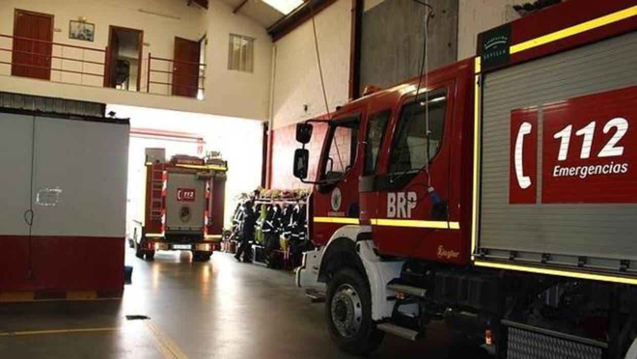 Un incendio ha afectado una vivienda de Lebrija