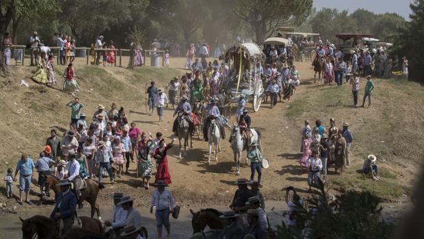 Vivencias del Rocío, del camino a la aldea