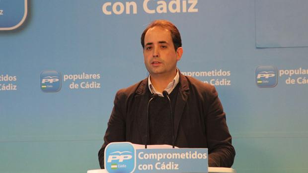 Antonio Saldaña, secretario general del PP en Cádiz