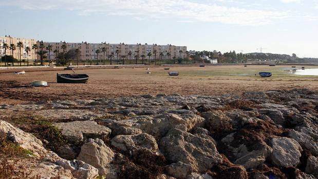 Playa de La Cacucha donde ha perdido la vida un bañista