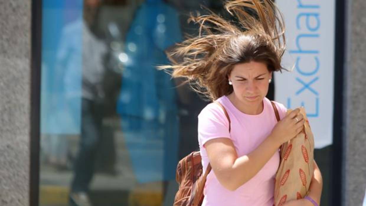 Viento de levante en Cádiz