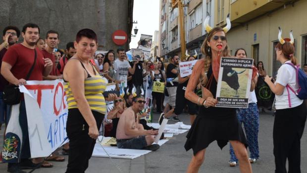 Protestas de antitaurinos esta tarde en San Fernando