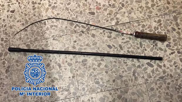 Detenido en Jerez por intentar matar a su vecino con un estoque
