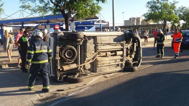 La Policía Local interviniene en cinco accidentes de tráfico con heridos leves en Jerez