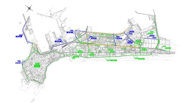 Cádiz prepara su transformación para implantar el carril bici