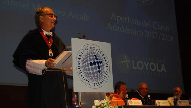 Gabriel Pérez Alcalá, rector de la Loyola Andalucía