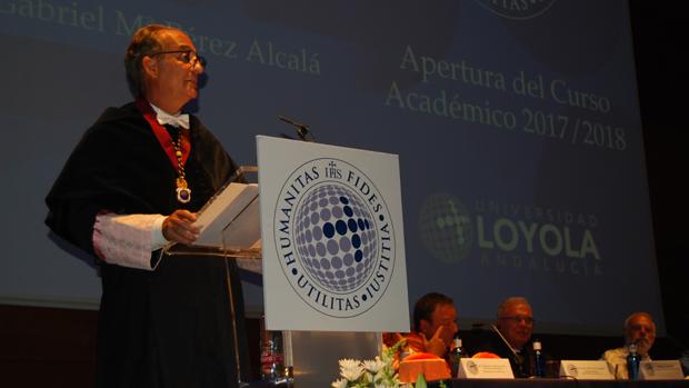 Gabriel Pérez Alcalá, rector de la Loyola Andalucía