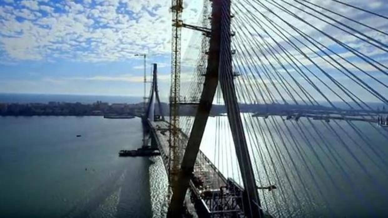 Imagen aérea del espectacular viaducto