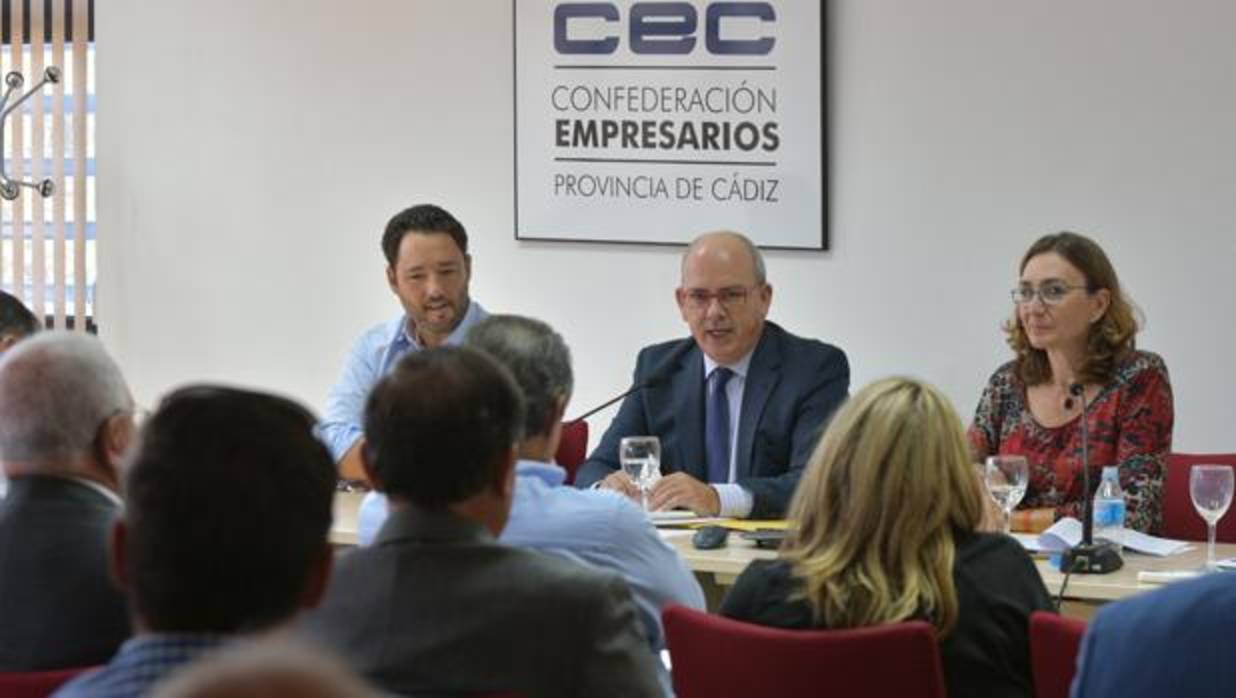 El presidente de la CEC, Javier Sánchez Rojas