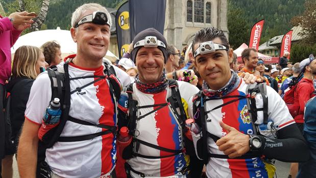 Jerónimo, Antonio y Vicente cumplieron su sueño de competir en Los Alpes