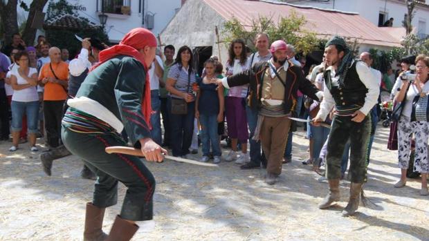 Grazalema vuelve a 1832 de la mano de 'Sangre y amor en la Sierra'