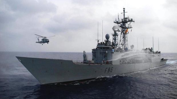 La fragata 'Navarra' participará en el Salón Náutico de Barcelona