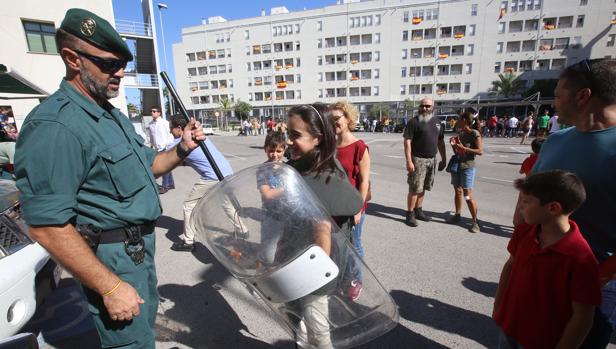 Un buen día en familia en la Comandancia de Cádiz