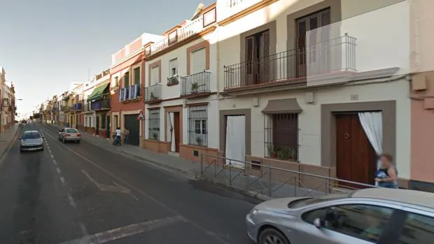La calle Corredera del Viso del Alcor, donde se produjeron los hechos