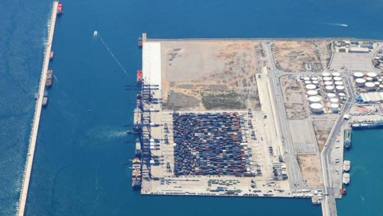Terminal de contenedores de Isla Verde en Algeciras