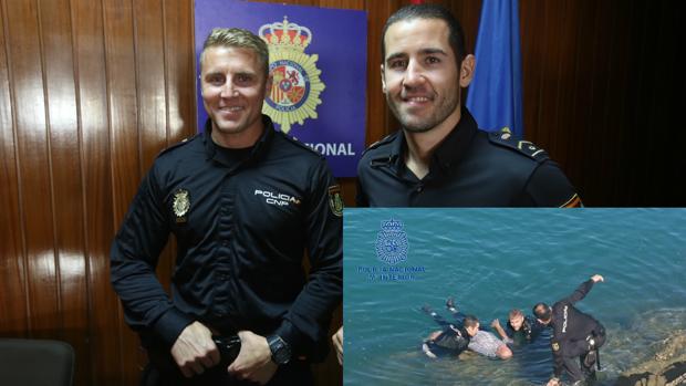 «Vimos que movía una mano y nos tiramos a por él sin pensarlo»