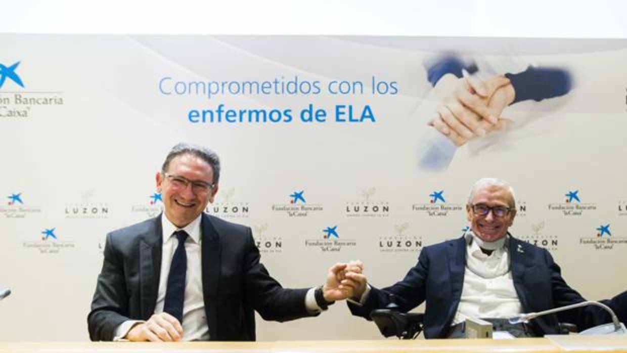 La Caixa y la Fundación Francisco Luzón se alian por la calidad de vida de los enfermos de ELA