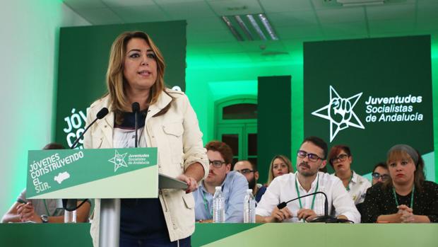 Susana Díaz reprende a su compañero en el PSOE Odón Elorza