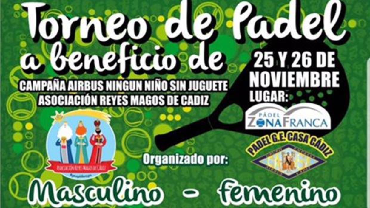 Imagen del cartel que promociona el torneo