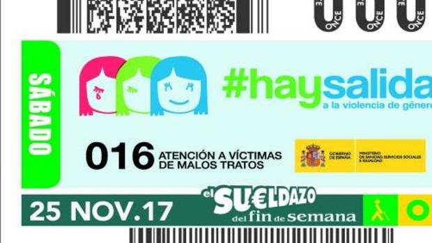 El cupón de la ONCE contra la violencia de género reparte 200.000 euros en La Línea