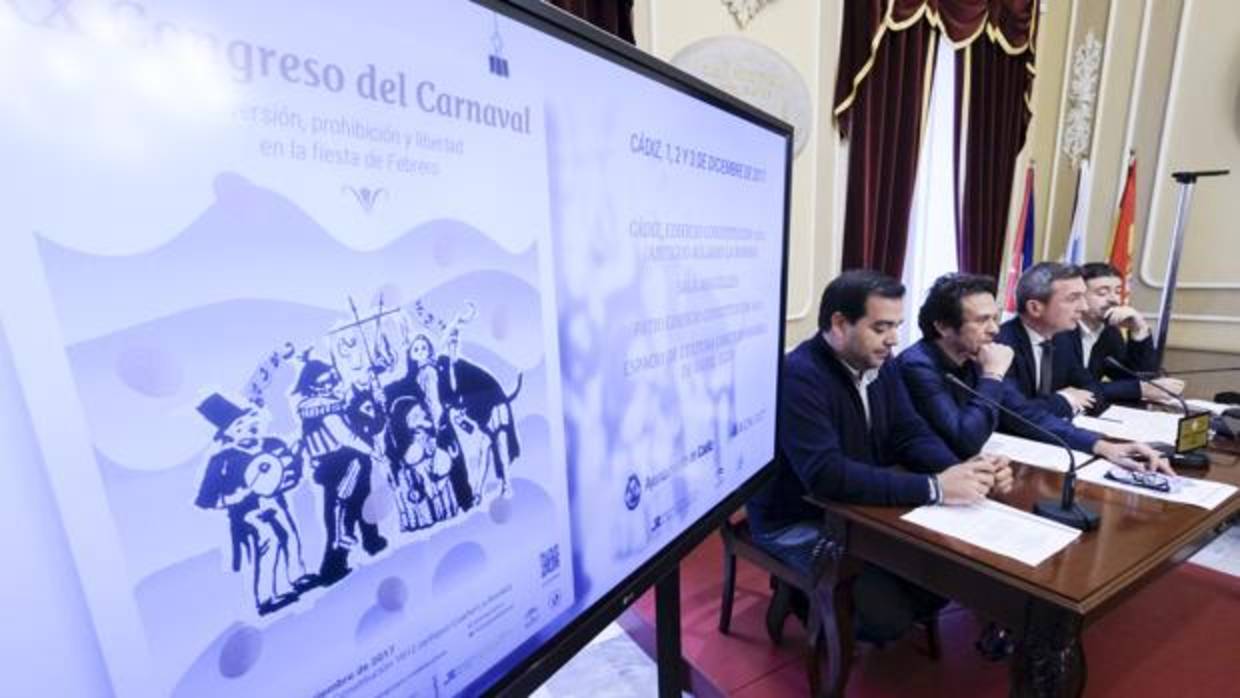 La UCA y el Ayuntamiento presentan el XX Congreso del Carnaval