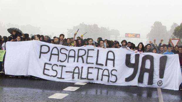 La UCA licita la obra de la pasarela peatonal para la Escuela de Ingeniería