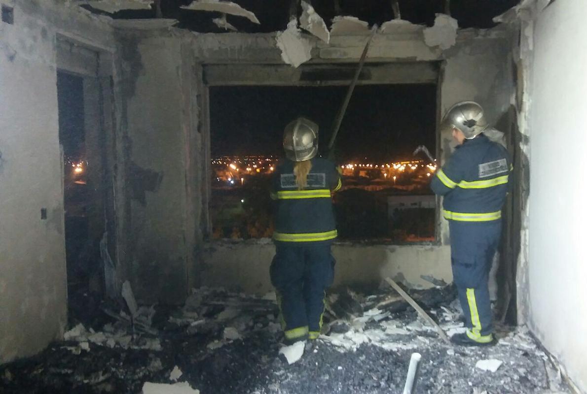 Muere una mujer en el incendio de una vivienda en Jerez