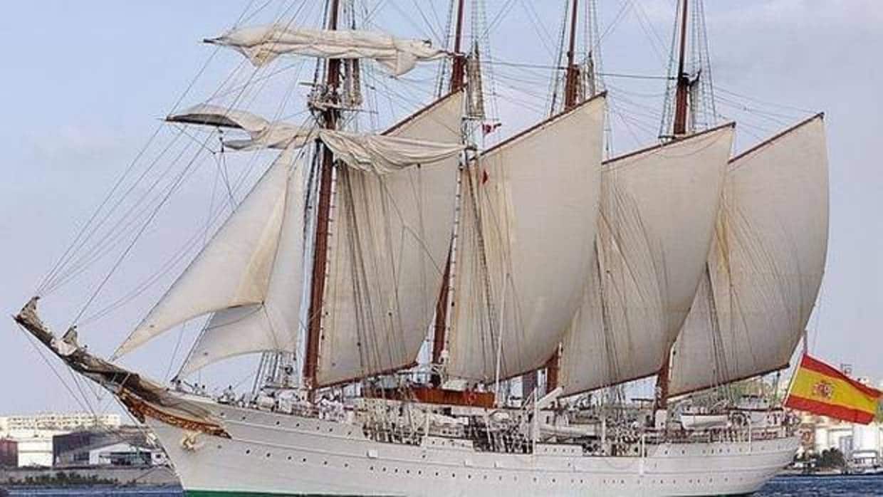 El buque escuela Juan Sebastián Elcano