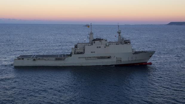 El buque 'Castilla' abre sus puertas en Algeciras