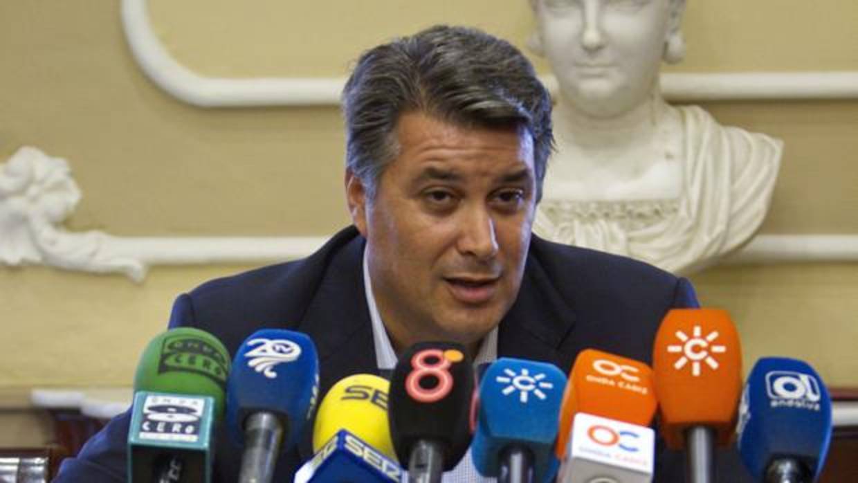 El portavoz del PP en el Ayuntamiento de Cádiz, Ignacio Romaní.