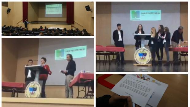 Alumnos de San Felipe ganan el Torneo Provincial de debate escolar celebrado en Cádiz