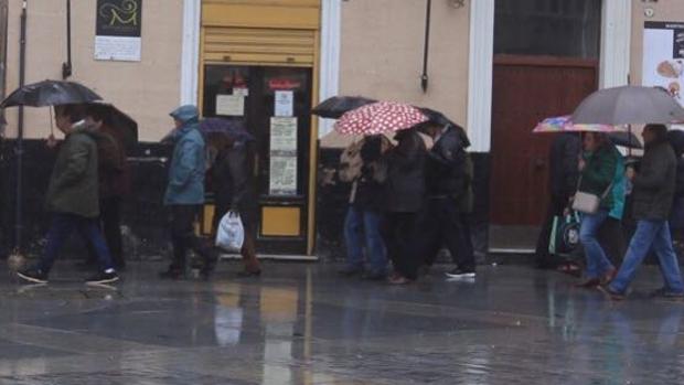 Alerta amarilla en Cádiz por lluvia y tormentas localmente intensas