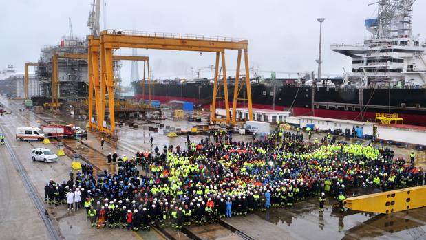 Navantia entrega el primer petrolero con la vista puesta en otros contratos