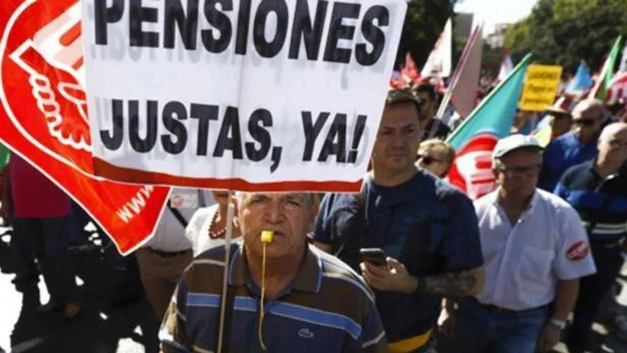 Dos marchas en Cádiz pedirán este sábado la mejora de las pensiones