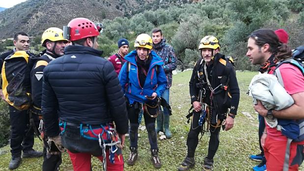 El club de los espeólogos rescatados muestra su agradecimiento