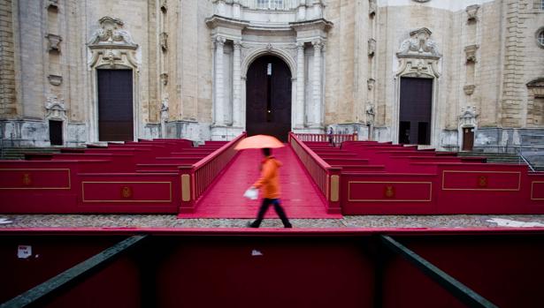 El tiempo en Cádiz: La Aemet prevé un «día crítico» de lluvia este Viernes de Dolores