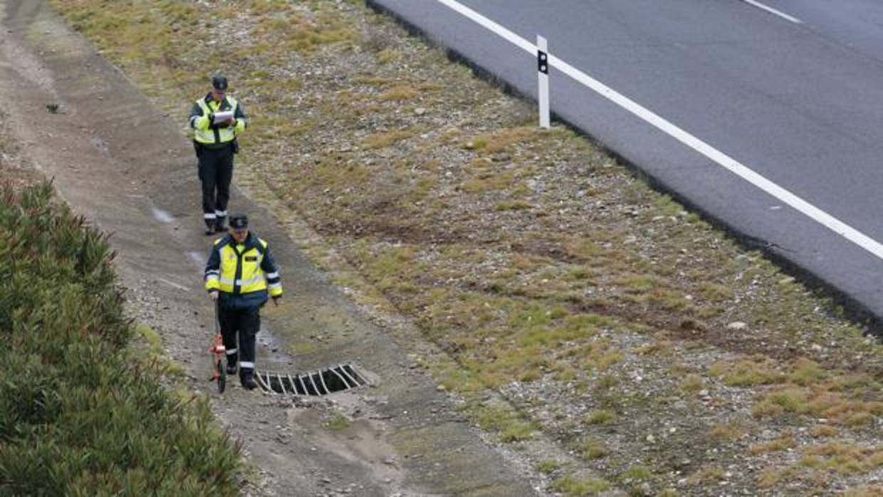 La Guardia Civil se presentó de inmediato en el lugar