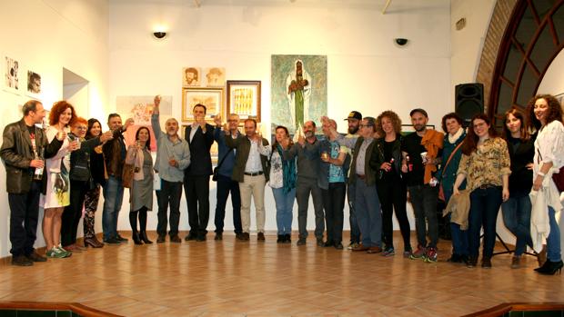 La II Muestra Gastroarte de Lebrija reparte por 15 bares obras de 30 artistas